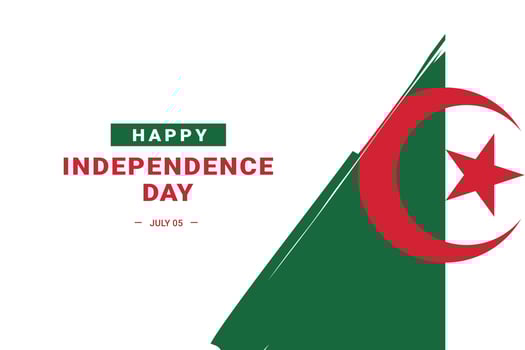 Algeria Independence Day vector