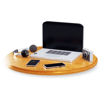 3d Multimedia Device Computer png