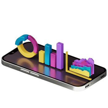 3d diagram on computer and smartphone png
