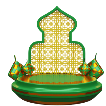 3d Eid Mubarak png