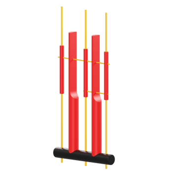 3d illustration angklung traditional instrument object png