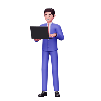3d businessman character illustration png