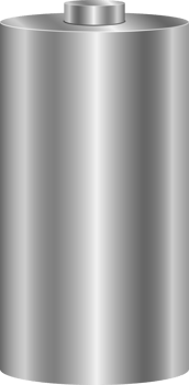 Digital battery clipart design illustration png