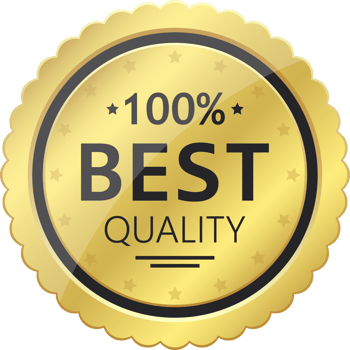Premium quality golden emblem clipart design illustration png