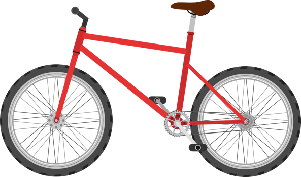 Bicycle clipart design illustration png