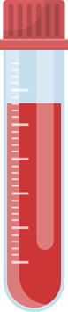 Blood test clipart design illustration png