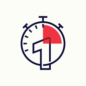 Speed Number 1 Logo vector