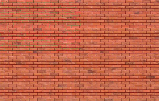 Beautiful brown block brick wall seamless pattern texture background vector
