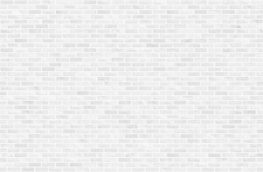 White and gray block brick wall seamless pattern texture background vector