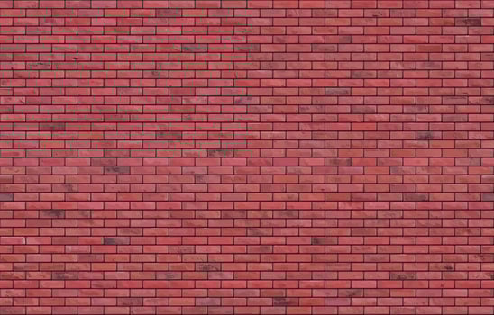 Beautiful brown block brick wall seamless pattern texture background vector