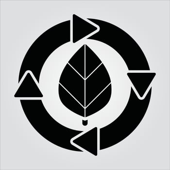 Isolated Recycling EPS 10 Free Vector Graphic