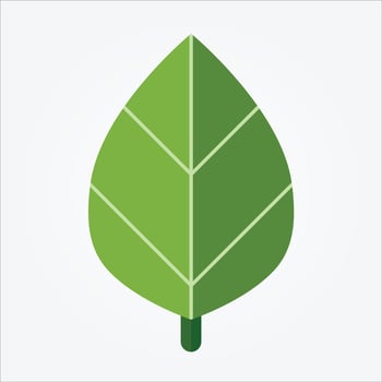 Isolated Leaf EPS 10 Vector Graphic