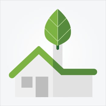 Isolated House EPS 10 Vector Graphic