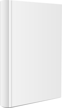 Stylish book mockup clipart design illustration png