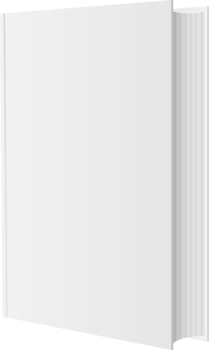 Stylish book mockup clipart design illustration png