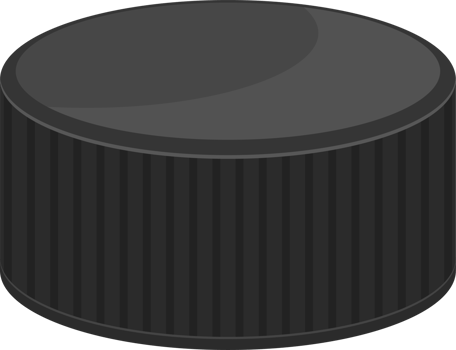 Bottle cap clipart design illustration png
