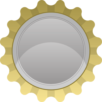Bottle cap clipart design illustration png
