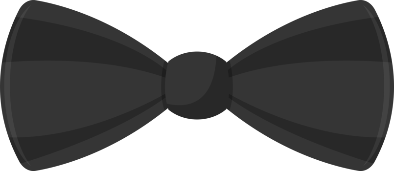 Bow tie clipart design illustration png