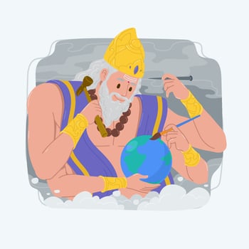 Vishwakarma Puja Concept vector