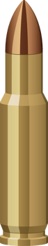 Gun bullet clipart design illustration png