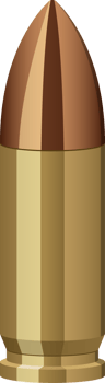 Gun bullet clipart design illustration png