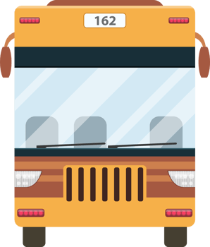 Bus clipart design illustration png