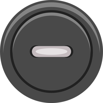 Clothes button clipart design illustration png