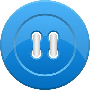 Clothes button clipart design illustration png