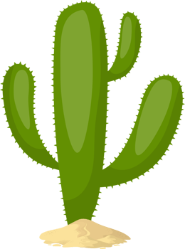 Cactus clipart design illustration png