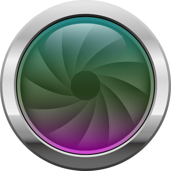 Camera lens clipart design illustration png