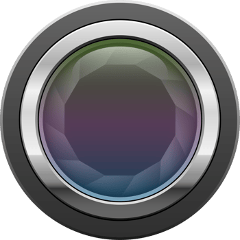 Camera lens clipart design illustration png