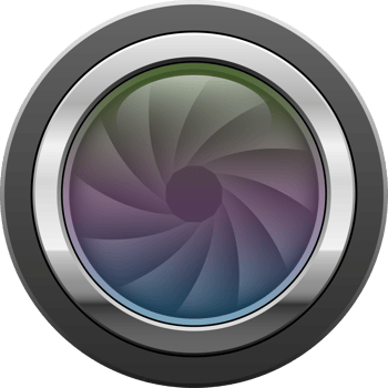 Camera lens clipart design illustration png