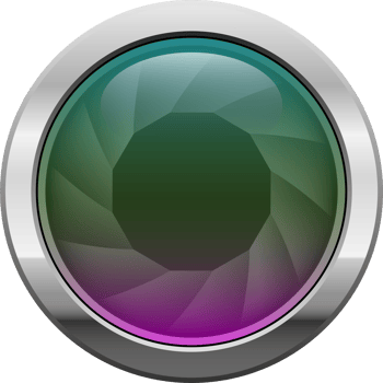 Camera lens clipart design illustration png