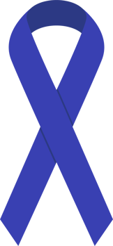 Cancer ribbon awareness clipart design illustration png