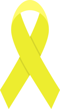 Cancer ribbon awareness clipart design illustration png