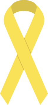 Cancer ribbon awareness clipart design illustration png