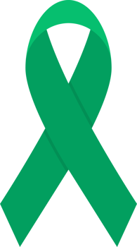 Cancer ribbon awareness clipart design illustration png