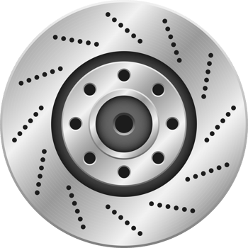 Brake disk clipart design illustration png