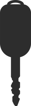 Car key clipart design illustration png