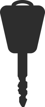 Car key clipart design illustration png