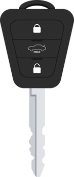 Car key clipart design illustration png