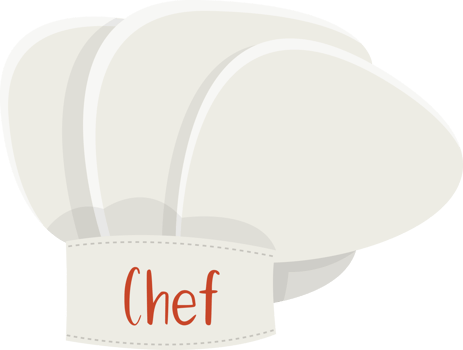 Chef clipart design illustration png