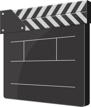 Movie clipart design illustration png