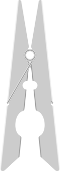 Clothes pin clipart design illustration png