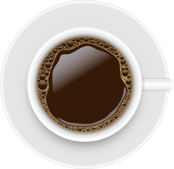 Cup of coffee clipart design illustration png