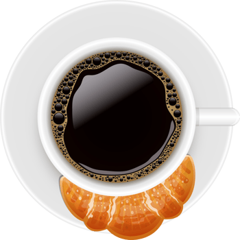 Cup of coffee clipart design illustration png