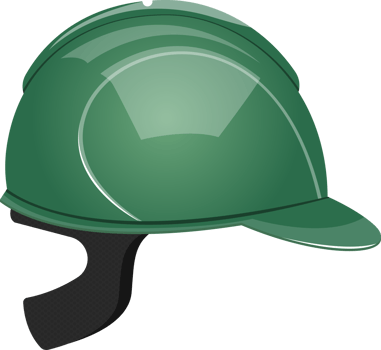 Protection helmet for construction clipart design illustration png