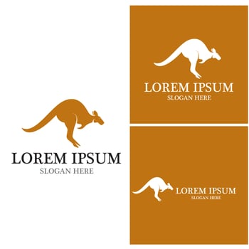 kangaroo vector illustration