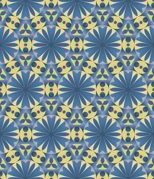 Seamless pattern with flowers. Natural pattern. vector