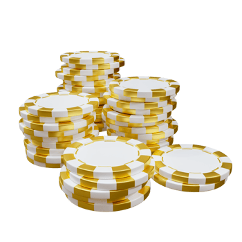 Casino Chip Composition 3D Design Elements png